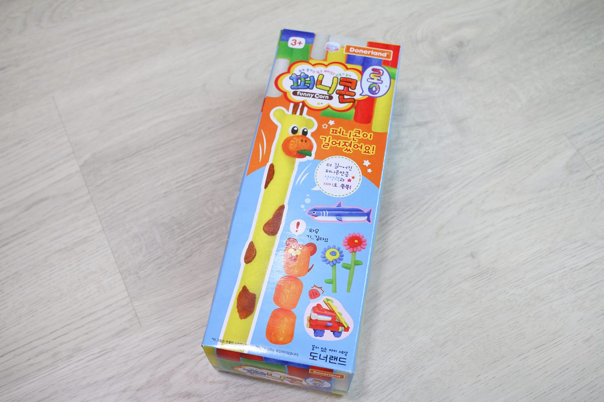 【團購】韓國Donerland 玉米黏土和彩繪玻璃~ 孩子停不下來的手作遊戲