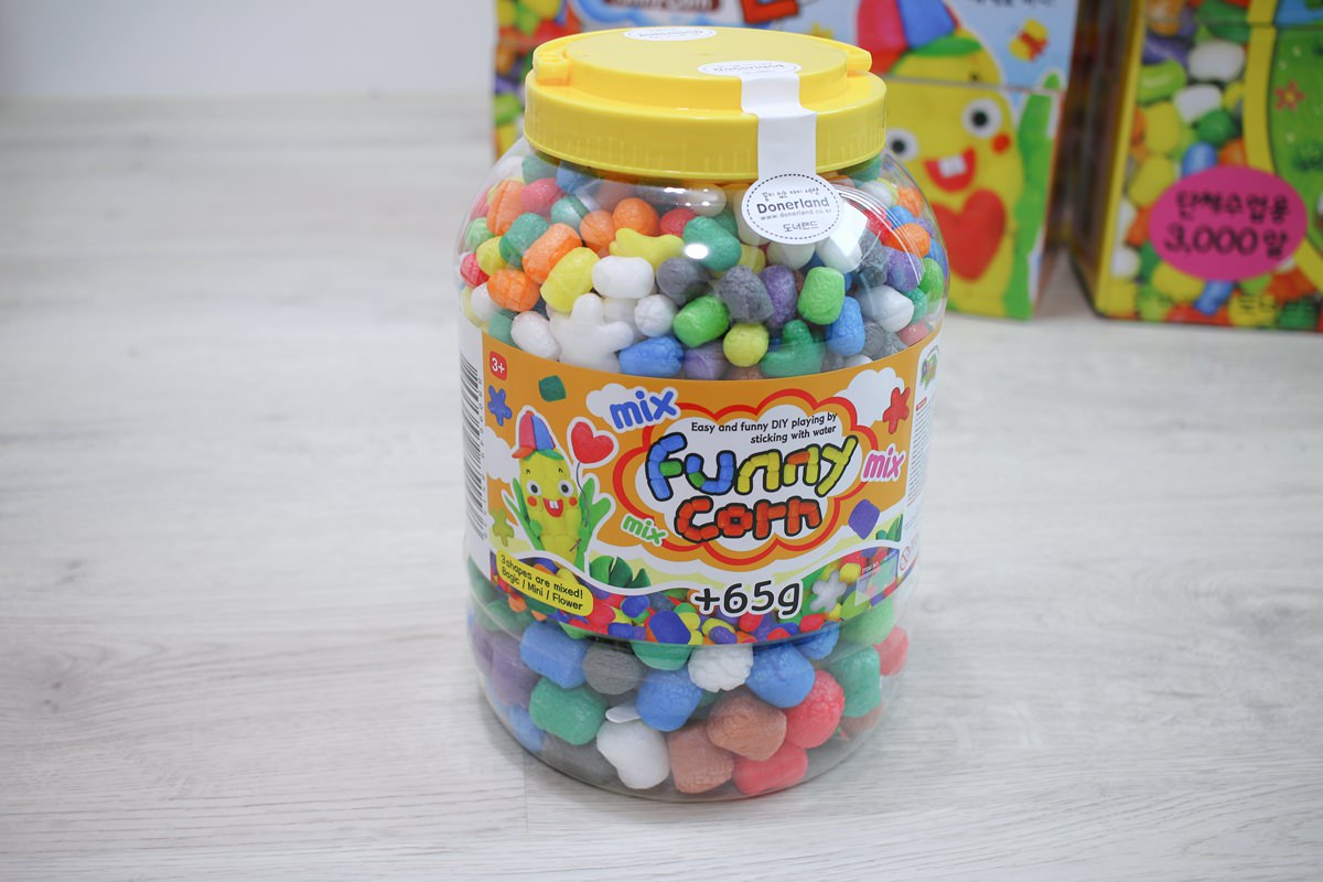【團購】韓國Donerland 玉米黏土和彩繪玻璃~ 孩子停不下來的手作遊戲