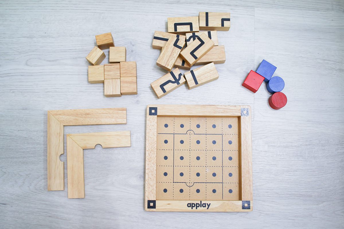 【團購】日本ED.INTER 積木、益智木頭玩具 可以玩很久的益智遊戲