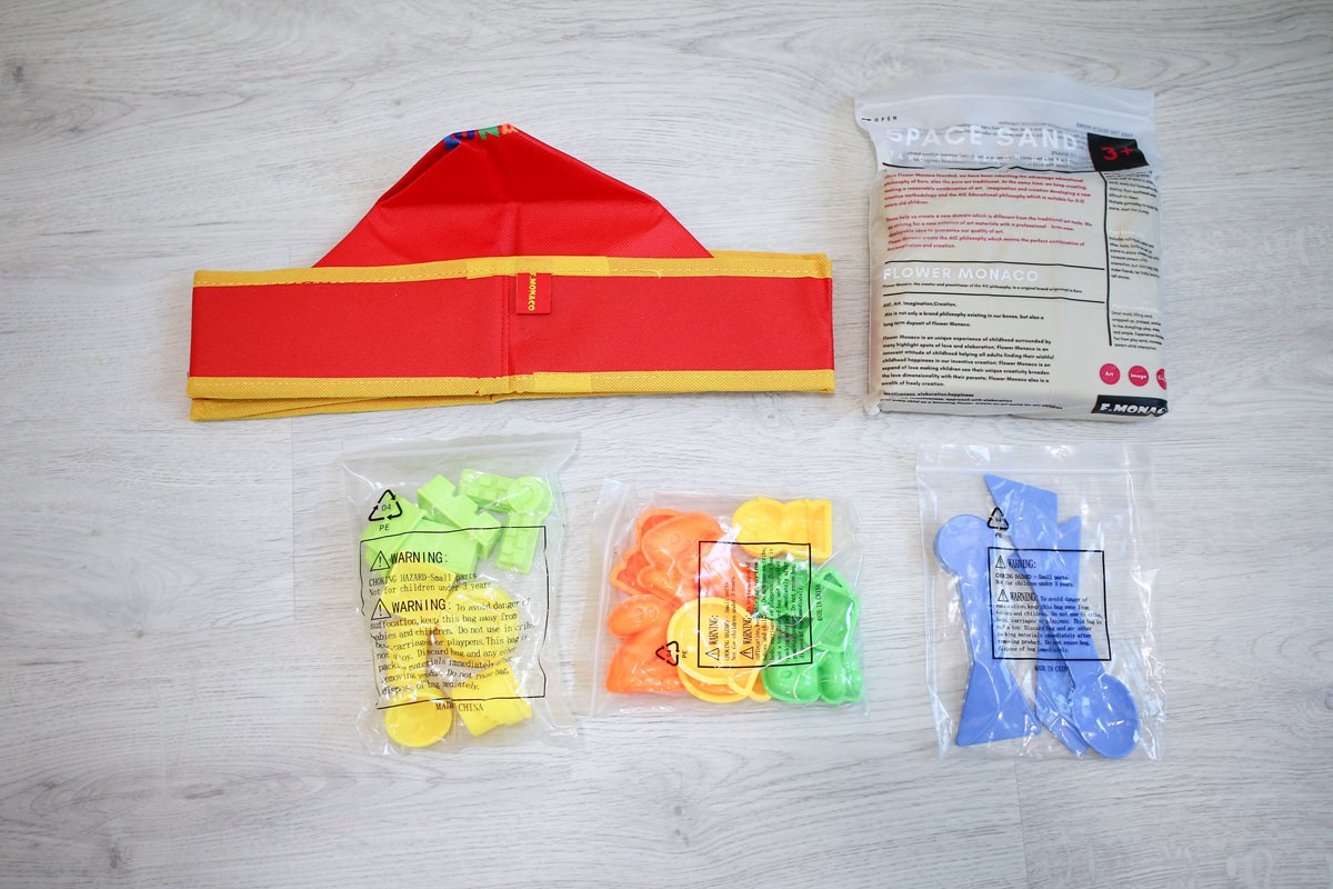 Flower monaco星空沙、黏土畫 讓孩子玩到欲罷不能的黏土遊戲