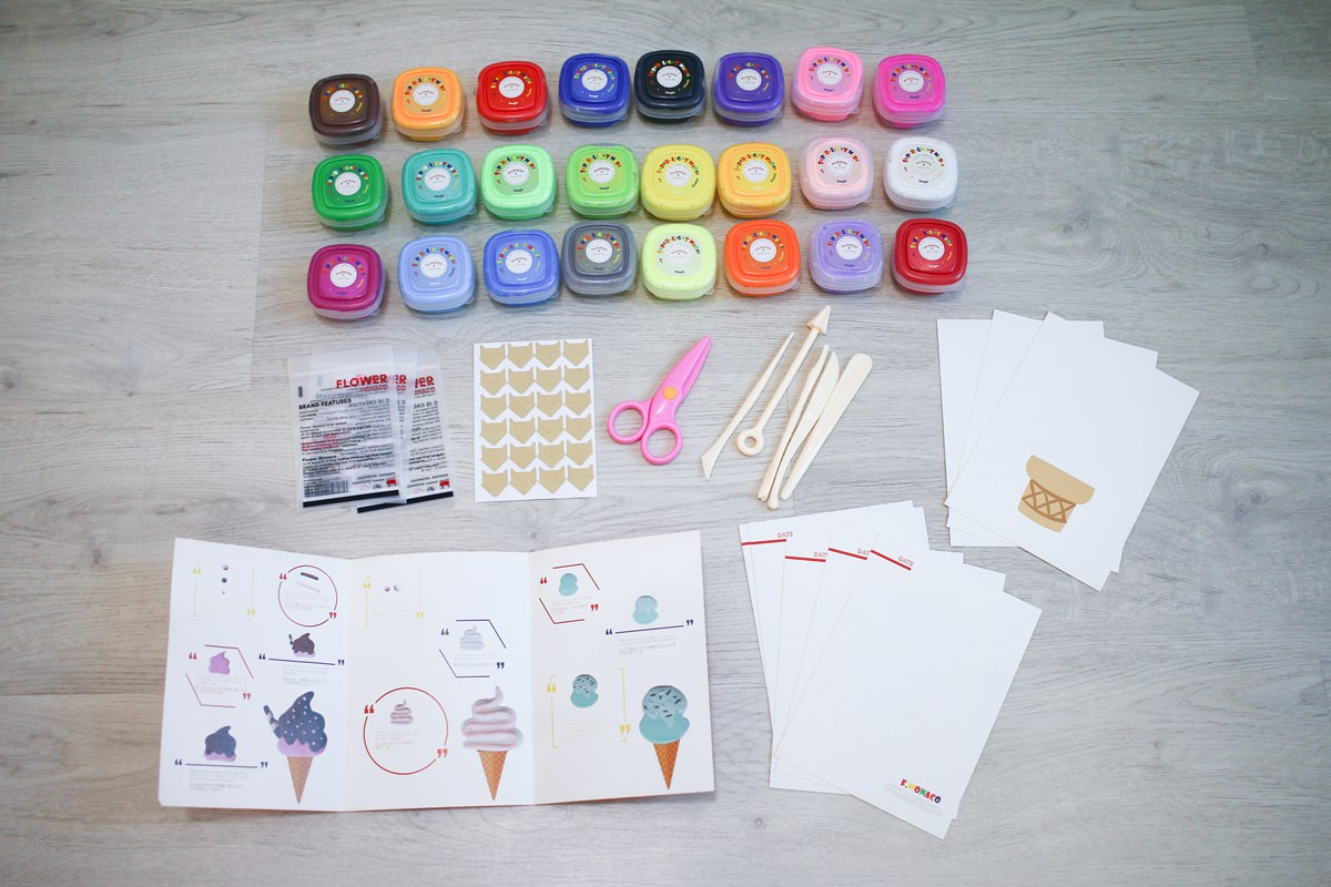 Flower monaco星空沙、黏土畫 讓孩子玩到欲罷不能的黏土遊戲