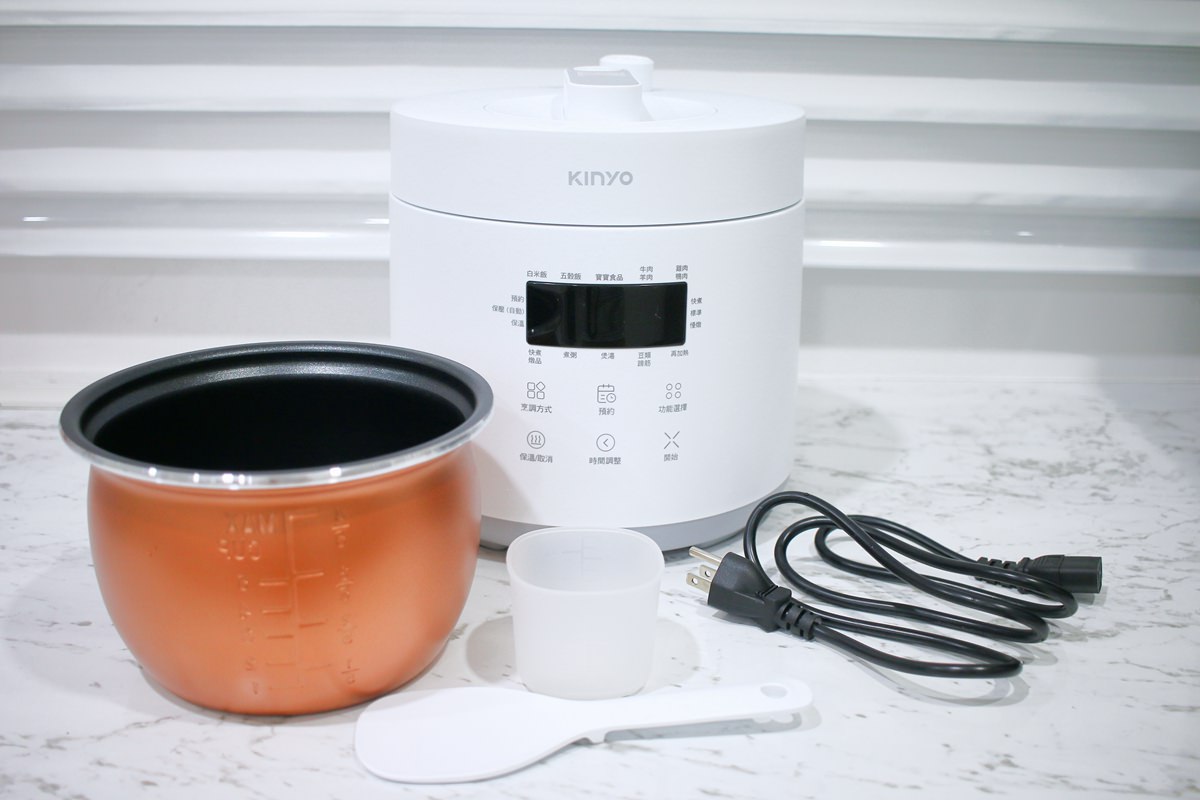 【團購】KINYO 食光鍋 全能智慧壓力鍋 料理省時好輕鬆