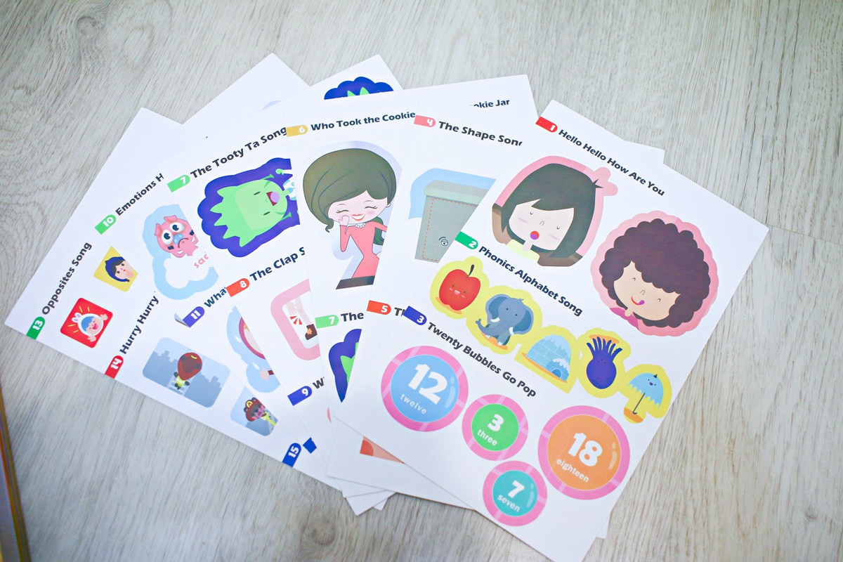 英文兒歌唱學 Kiboomers 讓孩子在遊戲中開心的學英文~KidsRead點讀筆推薦