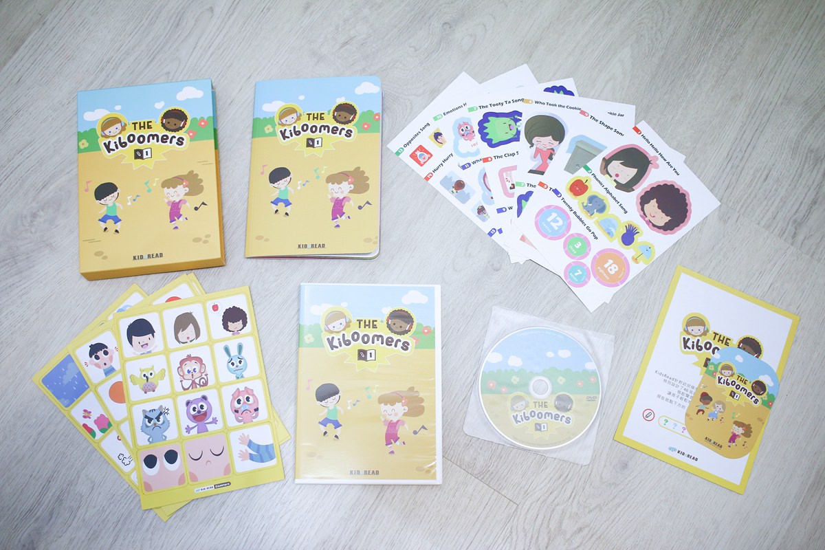 英文兒歌唱學 Kiboomers 讓孩子在遊戲中開心的學英文~KidsRead點讀筆推薦