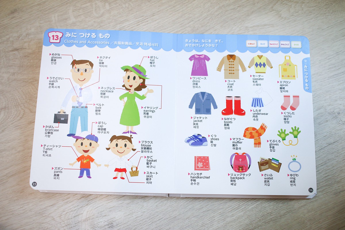 幼兒學習 四語圖解字典 讓孩子學習許多字彙的好物     KidsRead點讀筆推薦