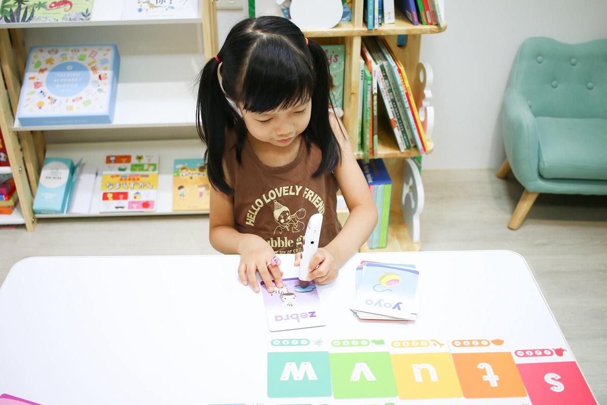 英語自然發音|遊戲字卡 學習英文的重要基本功 KidsRead 點讀筆推薦