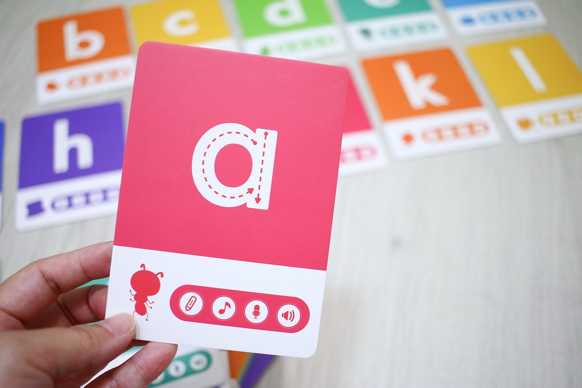 英語自然發音|遊戲字卡 學習英文的重要基本功 KidsRead 點讀筆推薦