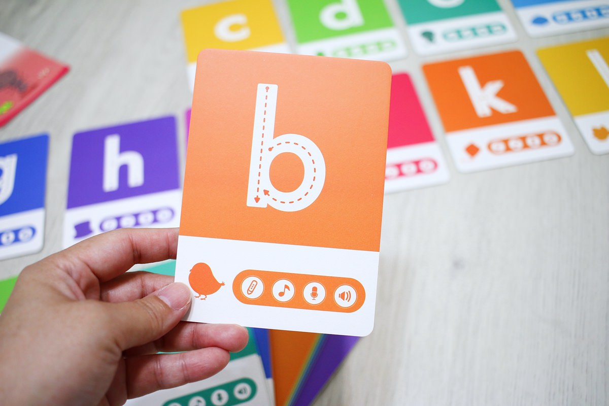 英語自然發音|遊戲字卡 學習英文的重要基本功 KidsRead 點讀筆推薦