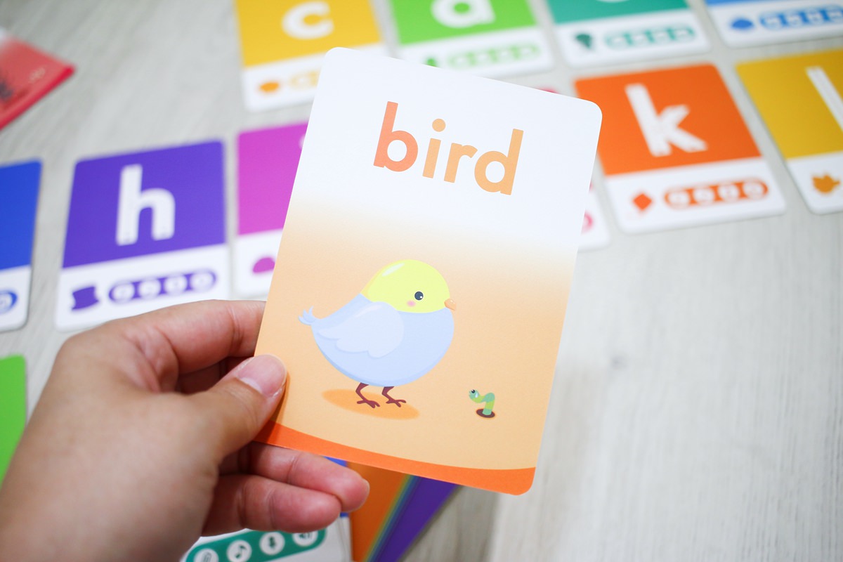 英語自然發音|遊戲字卡 學習英文的重要基本功 KidsRead 點讀筆推薦