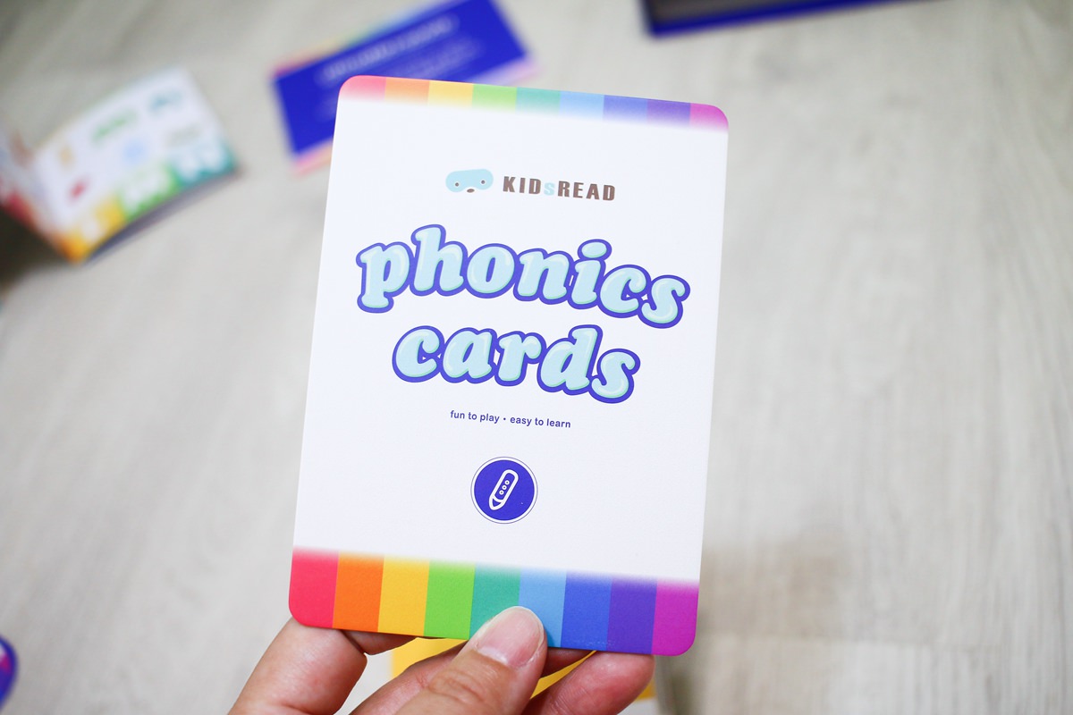 KidsRead 自然發音遊戲字卡Phonics Cards40