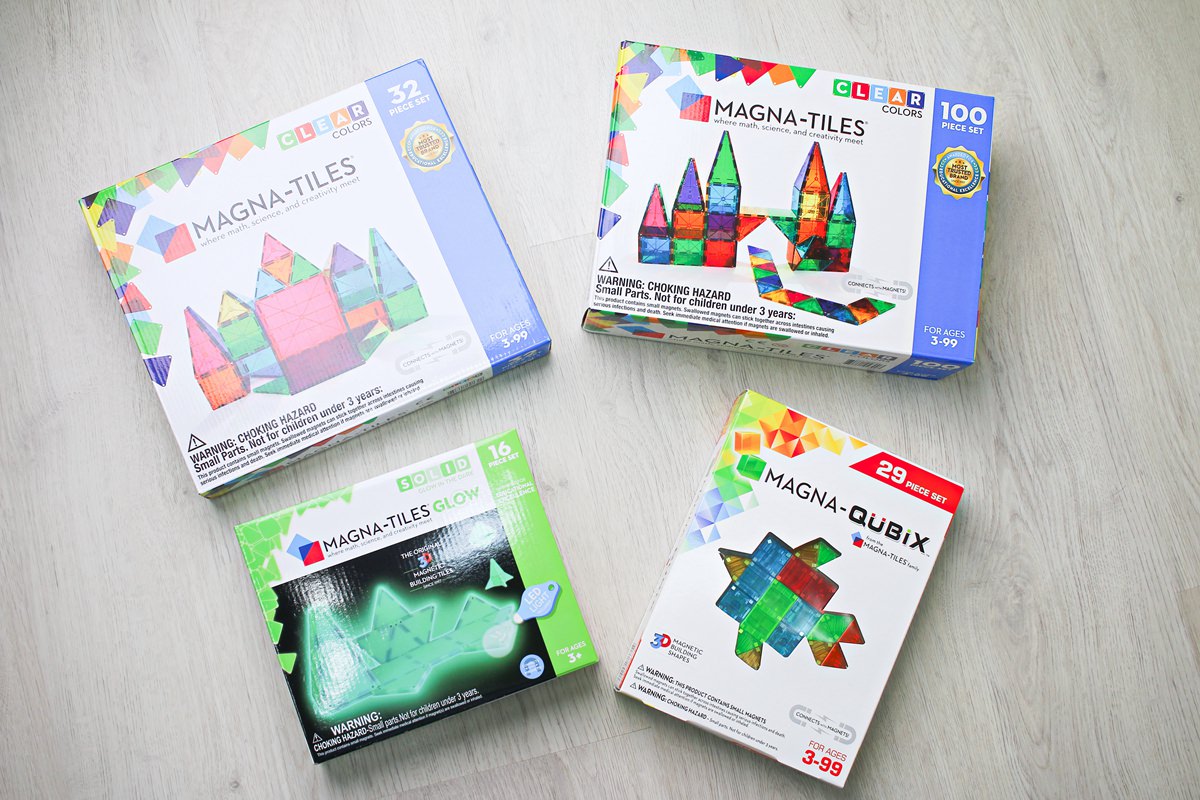 【團購】Magna Tiles 磁力積木片  好玩又漂亮的磁力積木