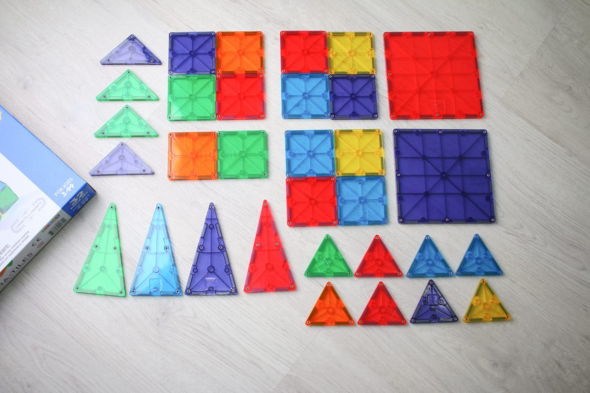 【團購】Magna Tiles 磁力積木片  好玩又漂亮的磁力積木