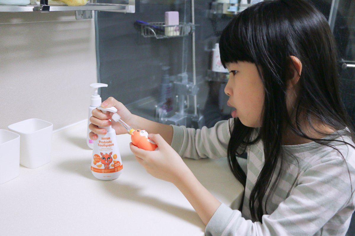【團購】Mega Ten 360度幼童電動牙刷和DANNSWEL兒童益生菌牙膏