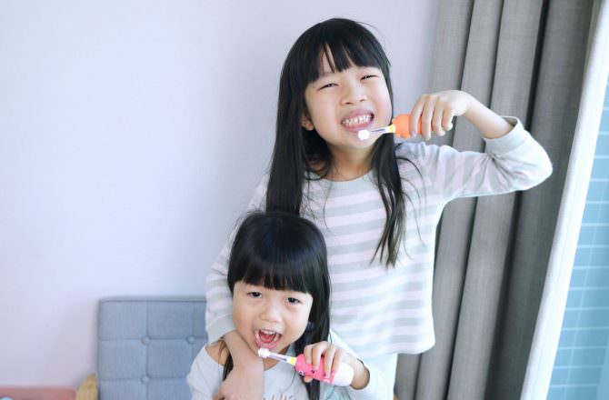 【團購】Mega Ten 360度幼童電動牙刷和DANNSWEL兒童益生菌牙膏