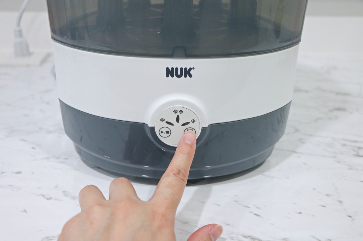 NUK 二合一蒸氣烘乾消毒鍋 操作方便又簡單、使用期長~