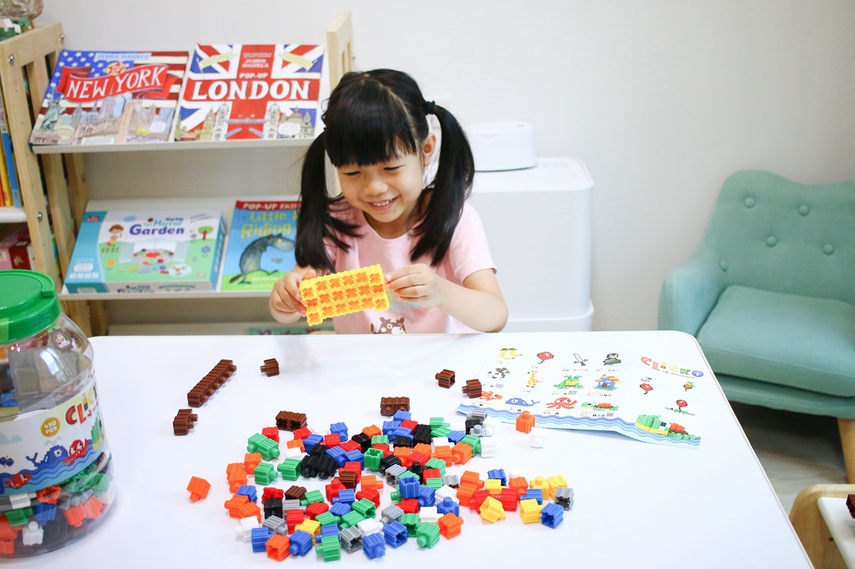 WOOHOO 卡卡積木CLICKO  激發孩子創造力和思考的好物