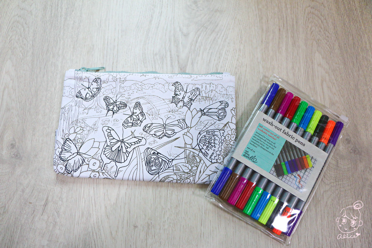 【水洗畫筆推薦】英國eatsleepdoodle水洗畫筆畫布 孩子盡情揮灑的好畫具，可清洗可重複使用