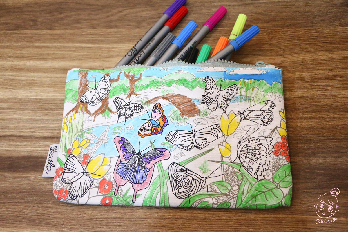 【水洗畫筆推薦】英國eatsleepdoodle水洗畫筆畫布 孩子盡情揮灑的好畫具，可清洗可重複使用
