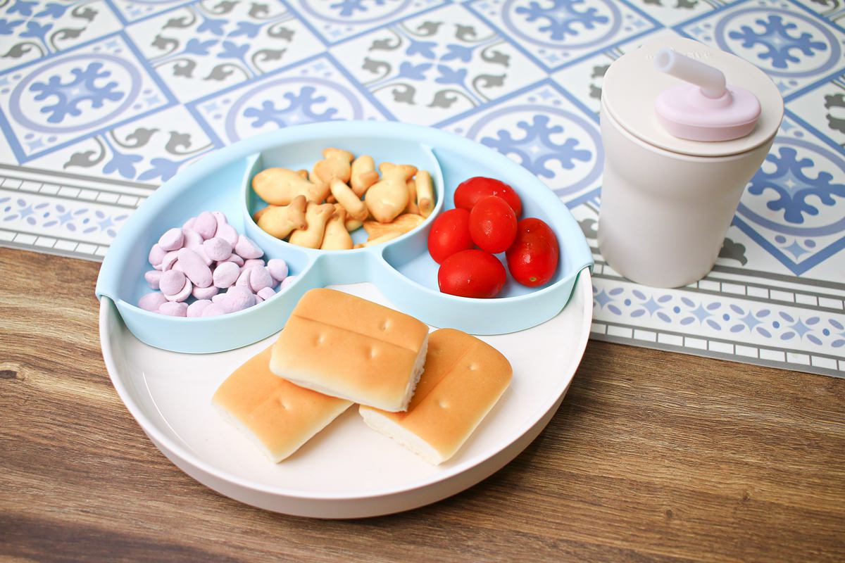 【兒童餐具推薦】Miniware小食客六入組  矽膠吸盤吸力強，使用期長，從6個月的BLW時期到孩子5、6歲以上都能使用