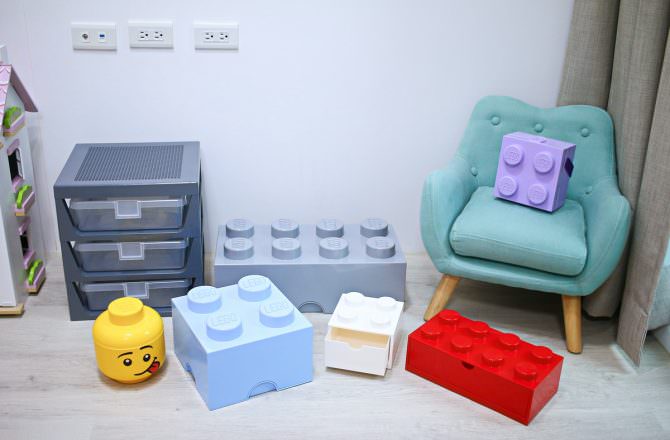 【團購】樂高LEGO收納盒 可以拚的積木收納盒 顏色繽紛又充滿童趣