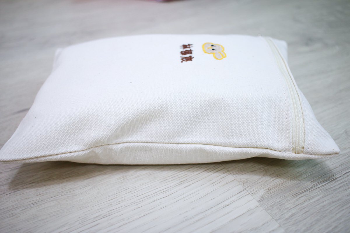 韓國客製電繡拉鍊袋收納袋19